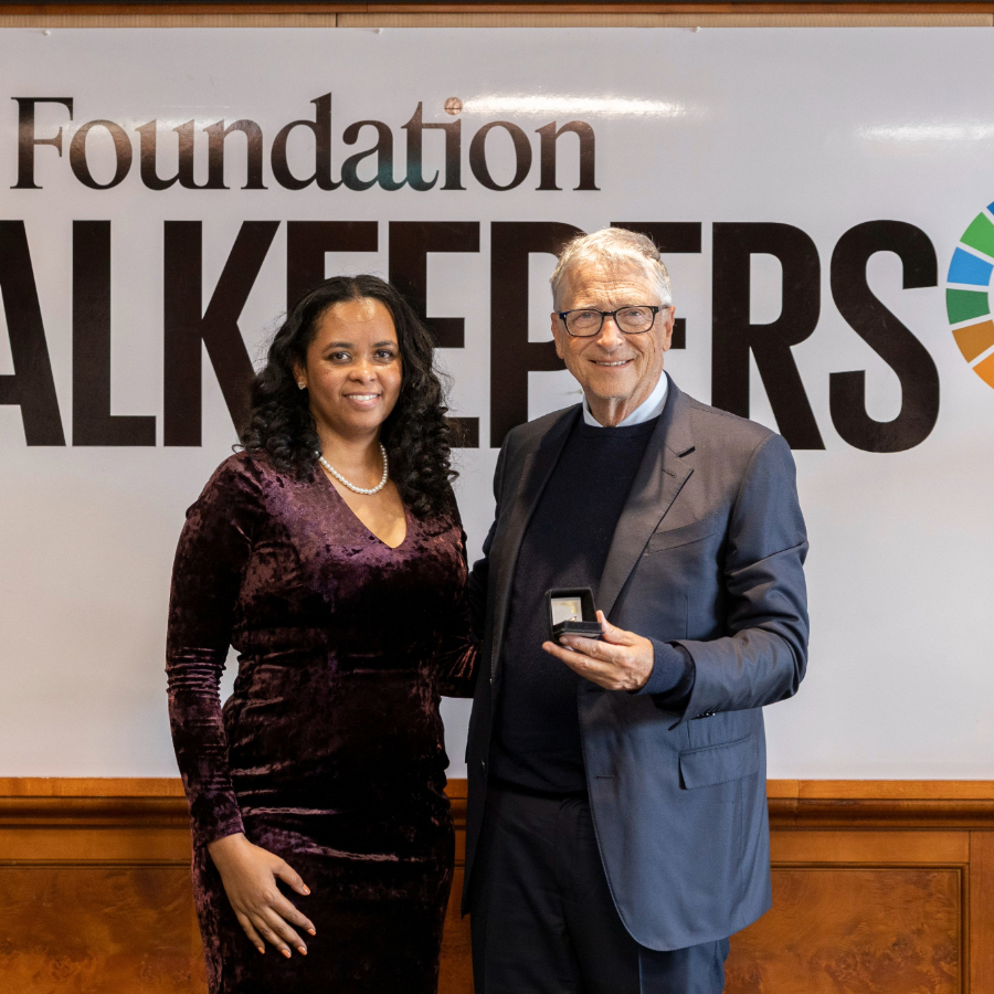 <p>Bils Geitss lielāko daļu bagātības ziedos palīdzībai Āfrikai</p>