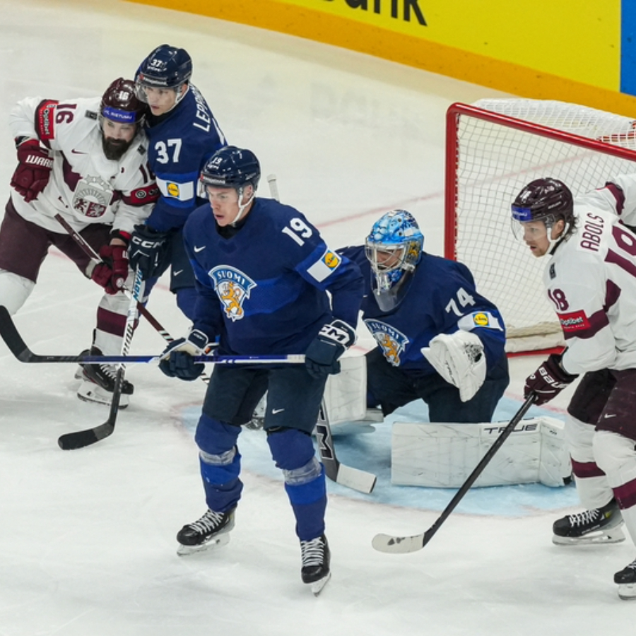 <p>Zināmi Latvijas vīrie&scaron;u hokeja izlases 2026.gada PČ pretinieki</p>