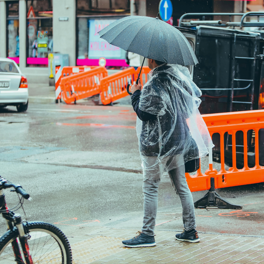 <p>Rīgā līdz 8 rītā nolijusi puse no augusta normas</p>