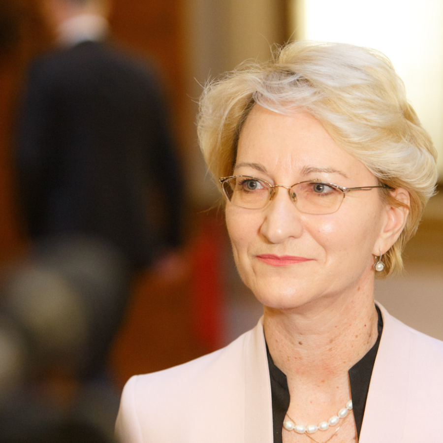 <p>&nbsp;Izglītības un zinātnes ministre Dace Melbārde: lai jaunajā mācību gadā ikviens bērns un jaunietis jūtas pamanīts un atbalstīts</p>