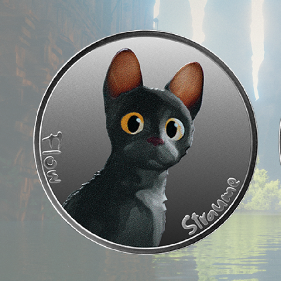 <p>Latvijas Banka nākamnedēļ izlaidīs animācijas filmai "Straume" veltītu sudraba kolekcijas monētu</p>