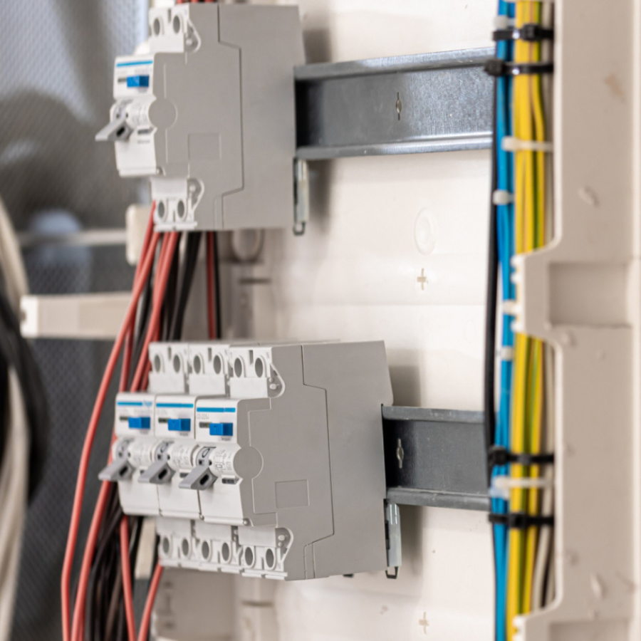 <p>Jaunu ēku elektroinstalācijas būs obligāti jāaprīko ar aizsardzību pret elektriskās strāvas noplūdi</p>