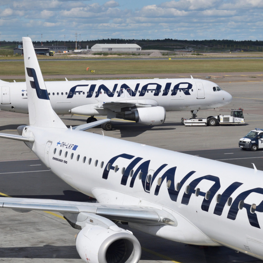 <p>"Finnair" streika dēļ atcēlusi 100 reisu</p>