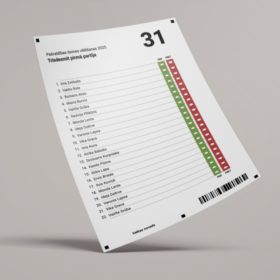 <p>Pa&scaron;valdību vēlē&scaron;anas - &scaron;ogad ieviesti jauni vēlē&scaron;anu biļeteni</p>