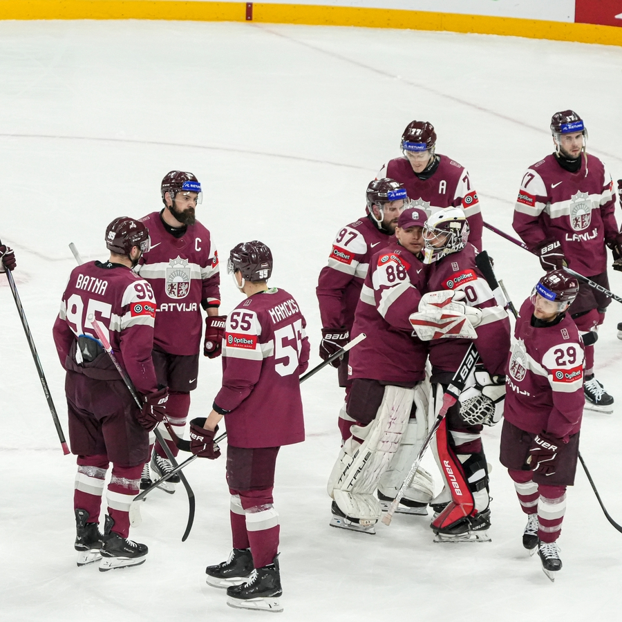 <p>Latvijas hokejistiem čempionāts noslēdzies</p>