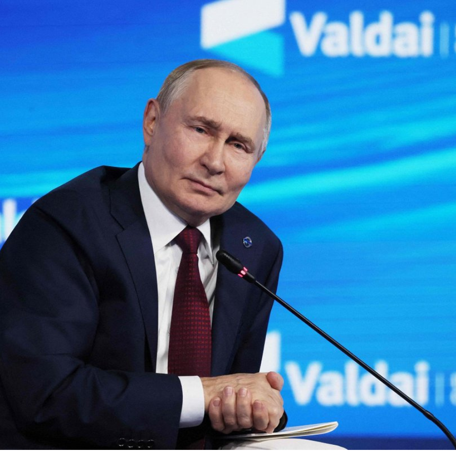 <p>Putins esot gatavs rakstiski atteikties no uzbrukuma Eiropai</p>