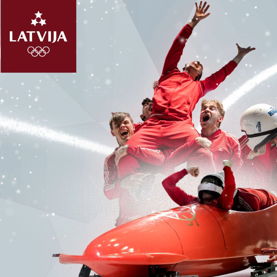 <p>Izrāde "Latvie&scaron;u raķetes" ziemas Olimpiskajās spēlēs&nbsp;</p>