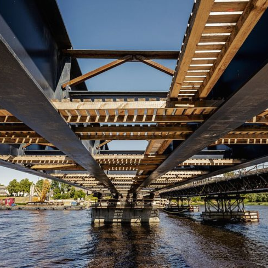 <p>Salacgrīvā sāks izmantot jauno tiltu un atcels ierobežojumus kravas transportam</p>