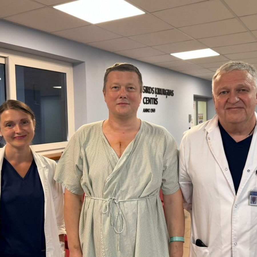 <p>Stradiņa slimnīcā veikta 50. sirds transplantācijas operācija Latvijā</p>