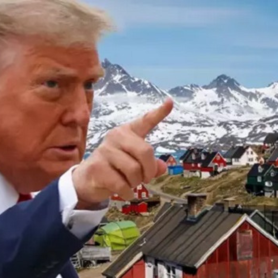 <p>Tramps sola neizmantot spēku Grenlandes pārņem&scaron;anai</p>