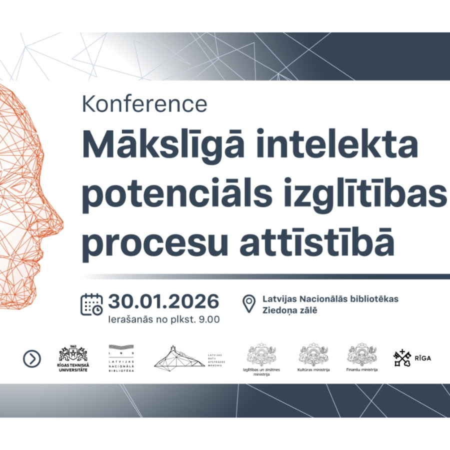 <p>Augsta līmeņa konferencē diskutēs par mākslīgā intelekta izmanto&scaron;anu izglītībā</p>
