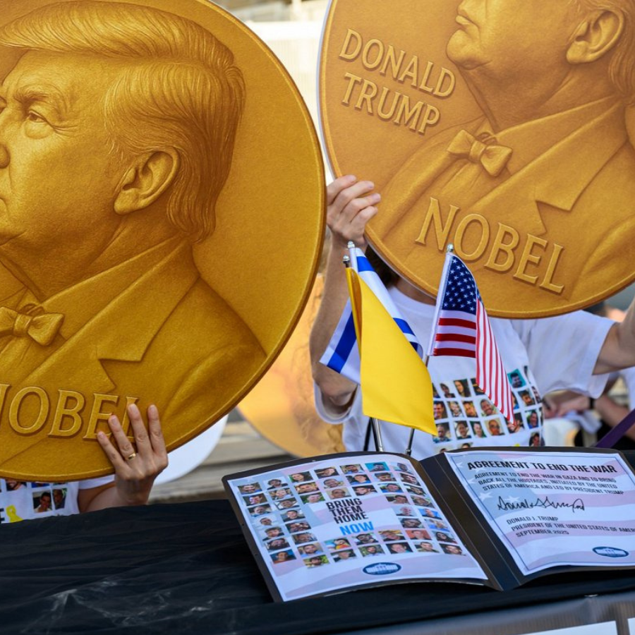 <p>Tramps Grenlandes sagrāb&scaron;anas draudus saista ar Nobela prēmijas nesaņem&scaron;anu</p>