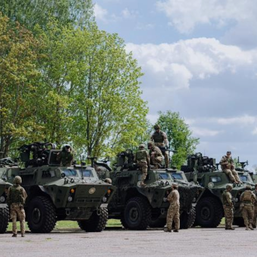 <p>NATO Latvijā nostiprina klātbūtni Latgalē un izvieto sabiedroto karavīrus Daugavpilī</p>