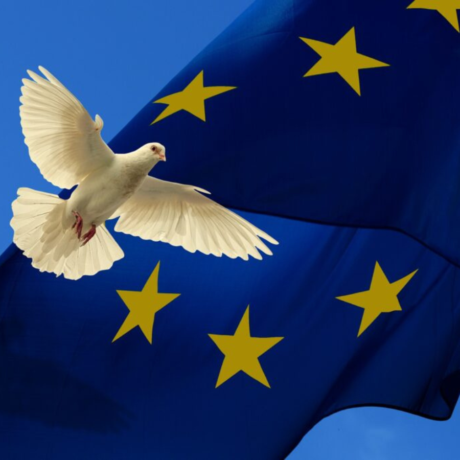 <p>9. maijā visā Eiropā svin Eiropas dienu</p>