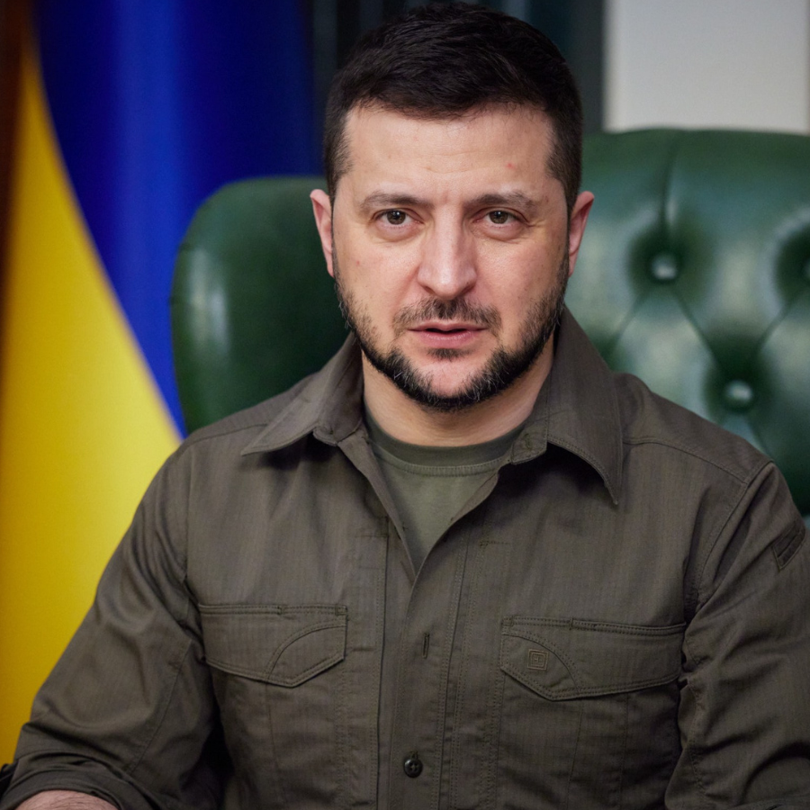 <p>Zelenskis: Sāktas sarunas par iespējamu tik&scaron;anos ar Putinu</p>